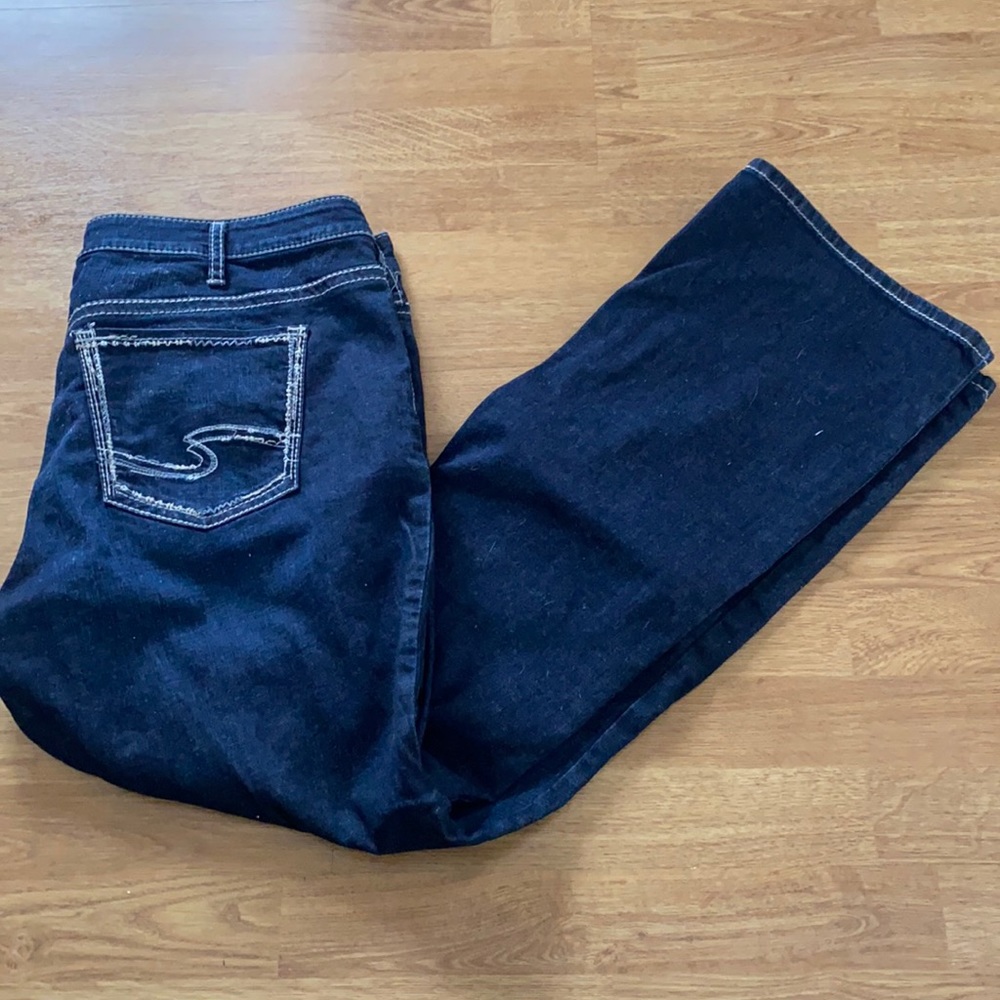 Silver jeans